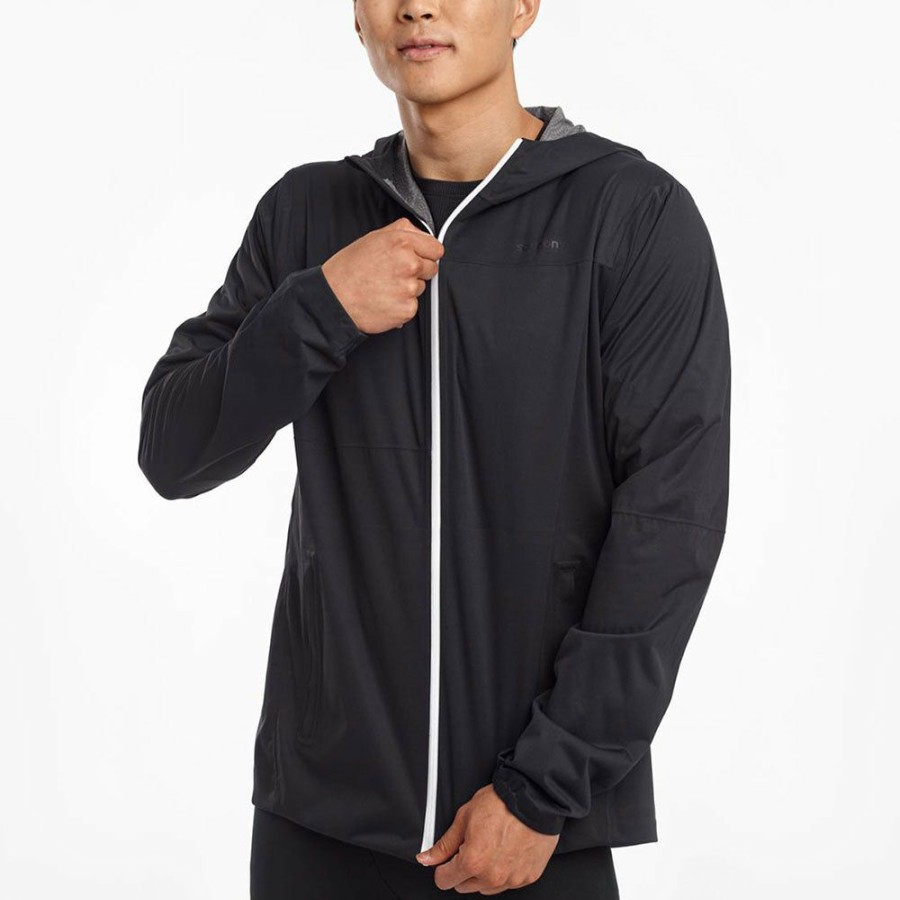 Clothing Saucony | Saucony Drizzle 2.0 Jacket Men'S Outlet