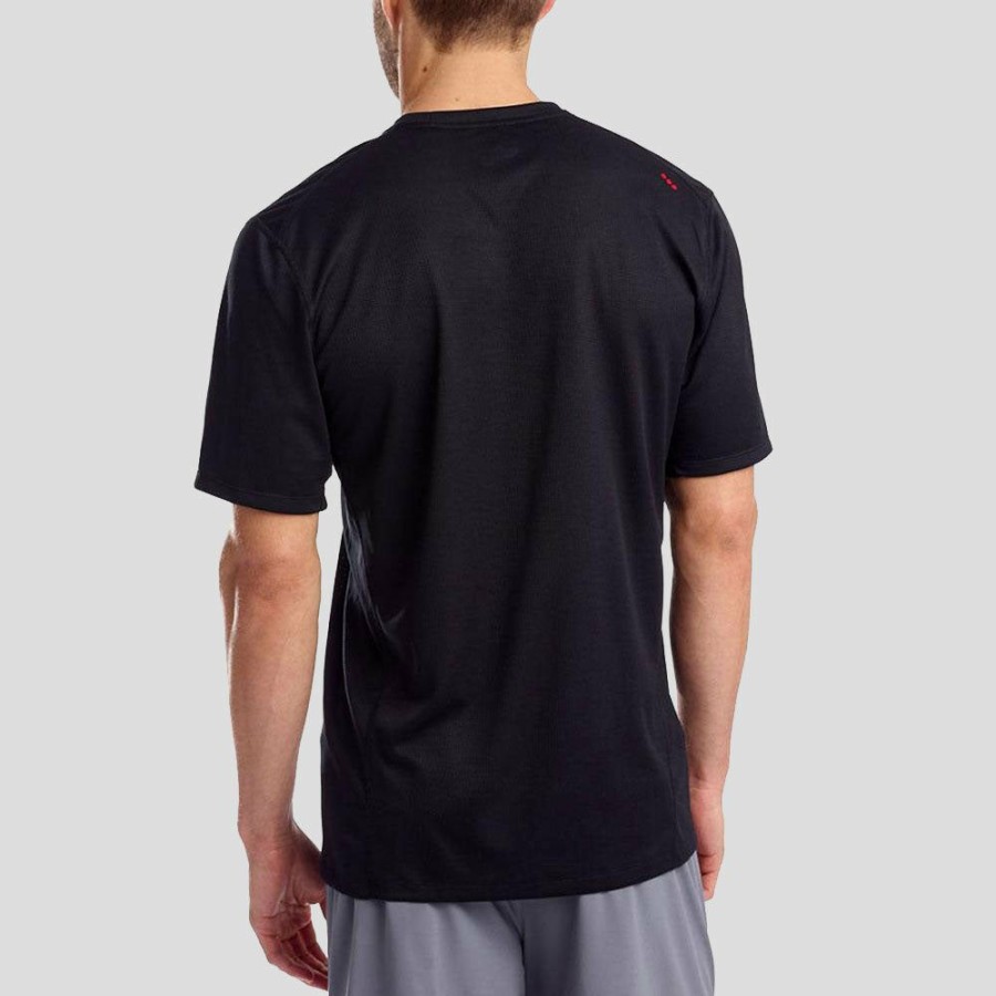 Clothing Saucony | Saucony Stopwatch Short Sleeve Men'S Online