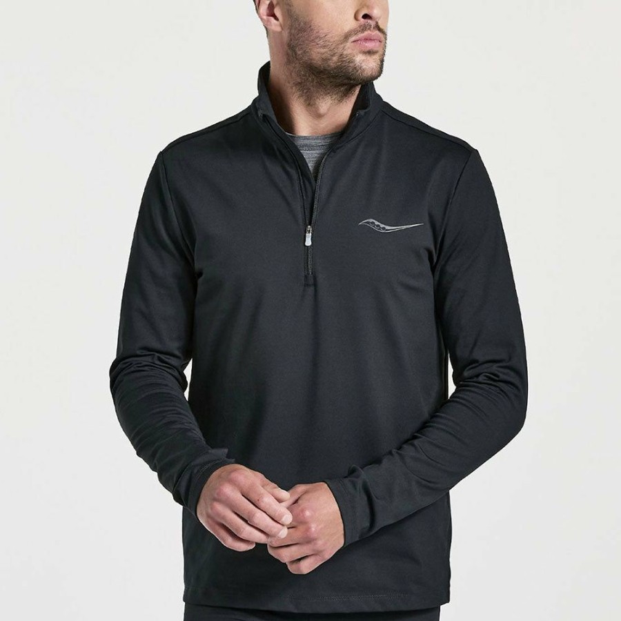 Clothing Saucony | Saucony Solstice 1/4 Zip Men'S Sale