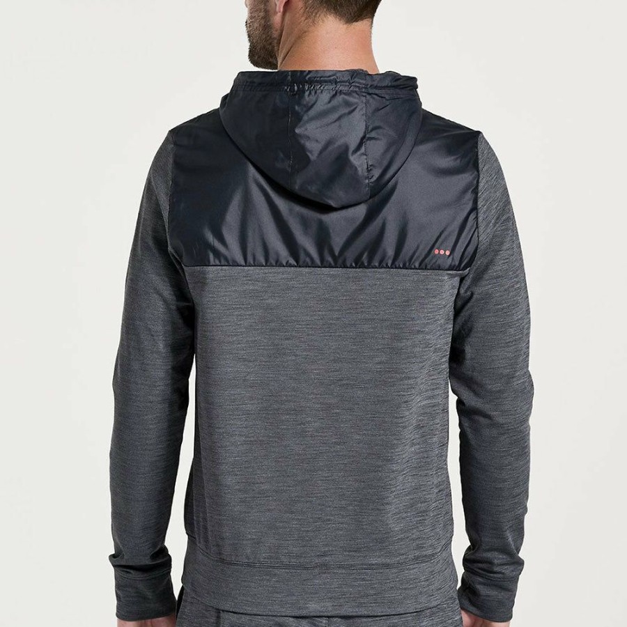 Clothing Saucony | Saucony Solstice Zip Hoody Men'S Online